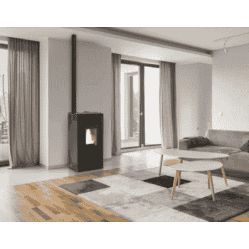 estufa pellet con salida vertical