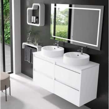mueble baño 2 lavabos