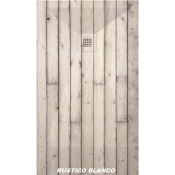 plato ducha lamas madera