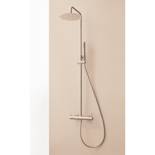 columna ducha niquel cepillado