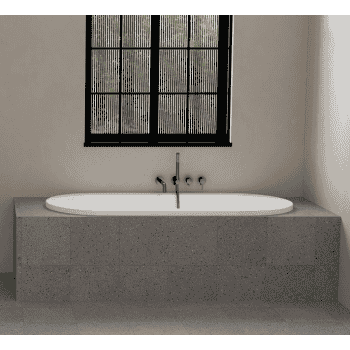 bañera para encastrar