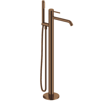 monomando depie bañera