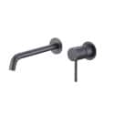 grifo lavabo empotrado gun metal