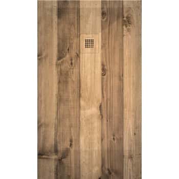 plato ducha imitacion madera