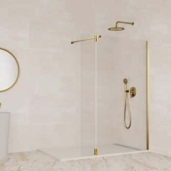 mampara screen gold moving