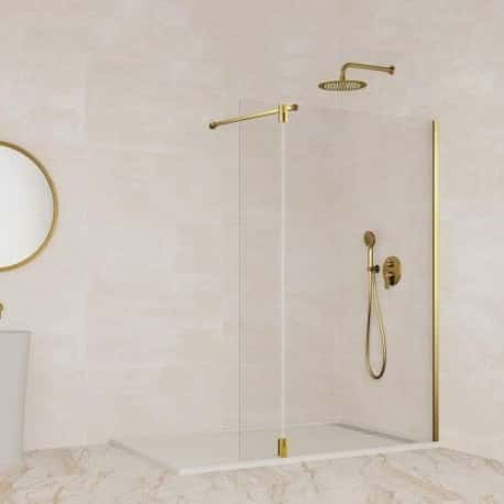 mampara screen gold moving