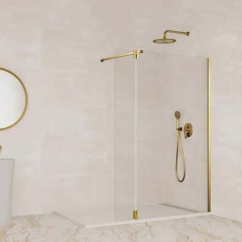 mampara screen gold moving