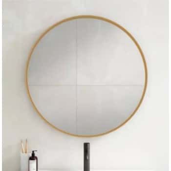 espejo alexa oro cepillado