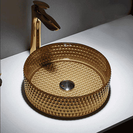 lavabo oro brillo