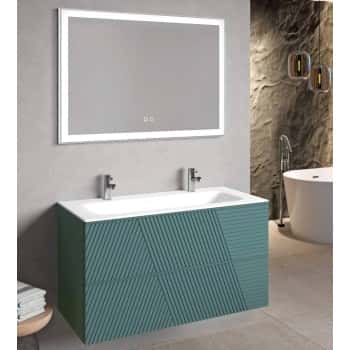 mueble baño rayas