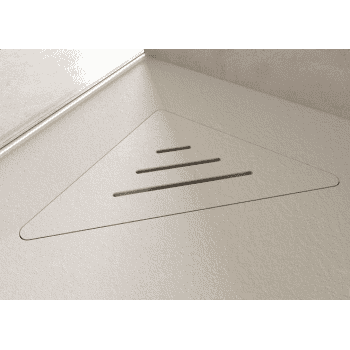 plato ducha con valvula esquina