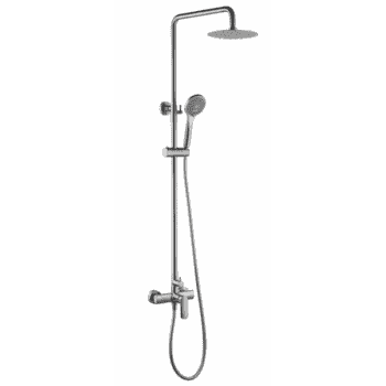 columna ducha ural niquel cepillado