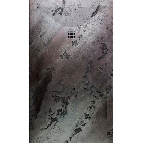 plato ducha acero oxidado