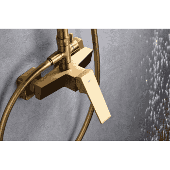 MONOMANDO DUCHA ORO CEPILLADO