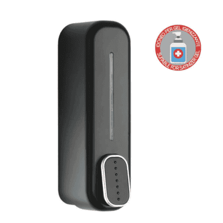 dosificador jabon negro mate