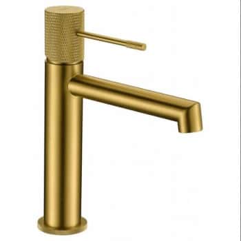 monomando line oro cepillado