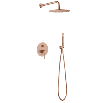 conjunto ducha line oro cepillado