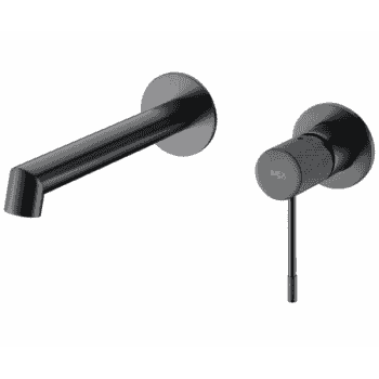 monomando empotrado lavabo line gun metal