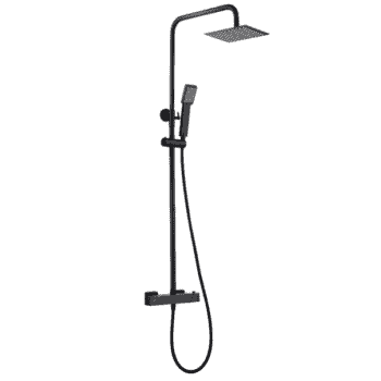 columna ducha art termostatica art negro