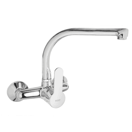 monomando pared fregadero caño grande