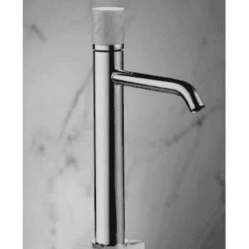 monomando marmol blanco