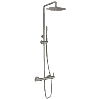 columna ducha loop niquel cepillado sanycces