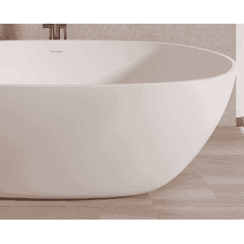 bañera curva solid surface