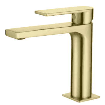 monomando alpha oro cepillado