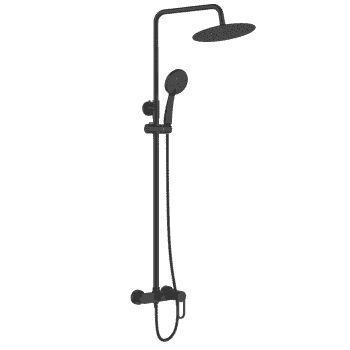 columna ducha maia negra