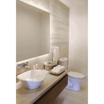 encimera marmol con faldon