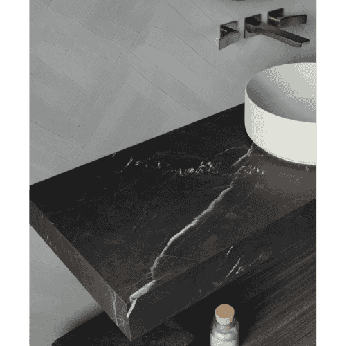 encimera marmol sintetico faldon