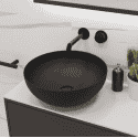 lavabo bol negro art and bath