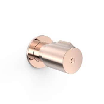 llave paso oro rosa brillo