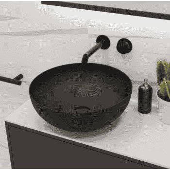 lavabo bol negro art and bath