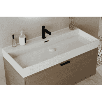 lavabo encimera elevado