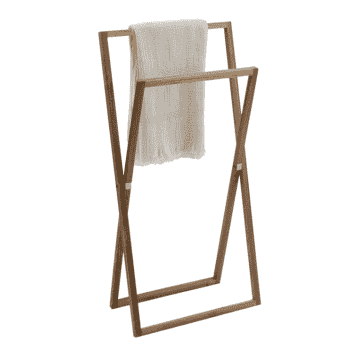 toallero suelo madera