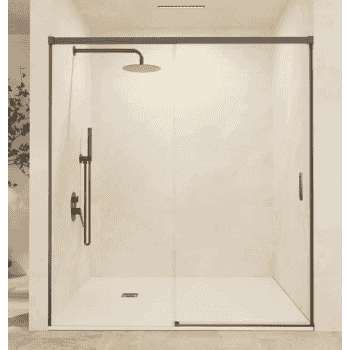 MAMPARA BLACK GUN METAL