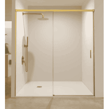 MAMPARA IMEX ORO CEPILLADO