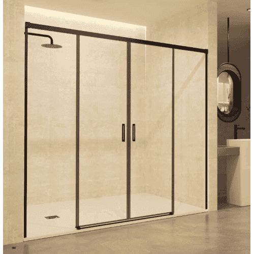 MAMPARA NEGRO MATE SBX