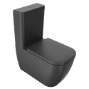 Inodoro Quarc Negro mate Sanycces