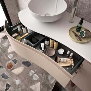 mueble baño oval salgar