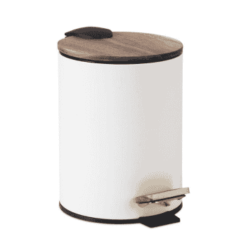 Papelera Acacia Blanco