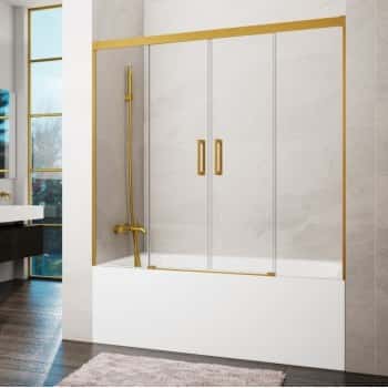 mampara spazio gold 2f+2c