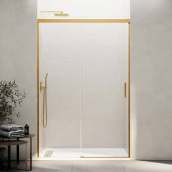 mampara ducha basic gold gme