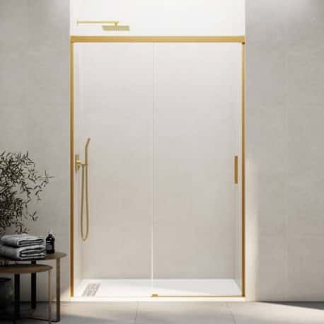 mampara ducha basic gold gme
