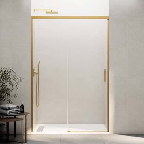 mampara ducha basic gold gme