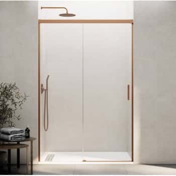 mampara ducha basic cobre