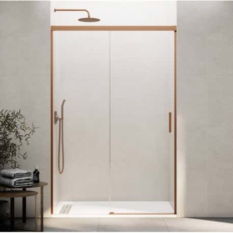 mampara ducha basic cobre