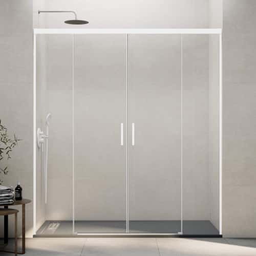 mampara spazio blanca