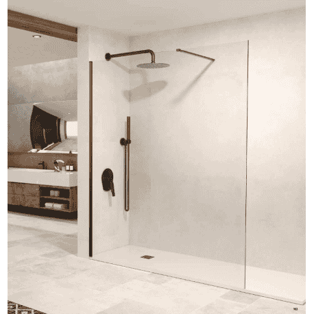 mampara screen 8mm sb_x negro mate